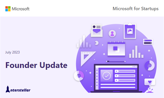 microsoft-for-startups-founder-update-july-2023-interstellar-business-solutions-limited-ibsl.